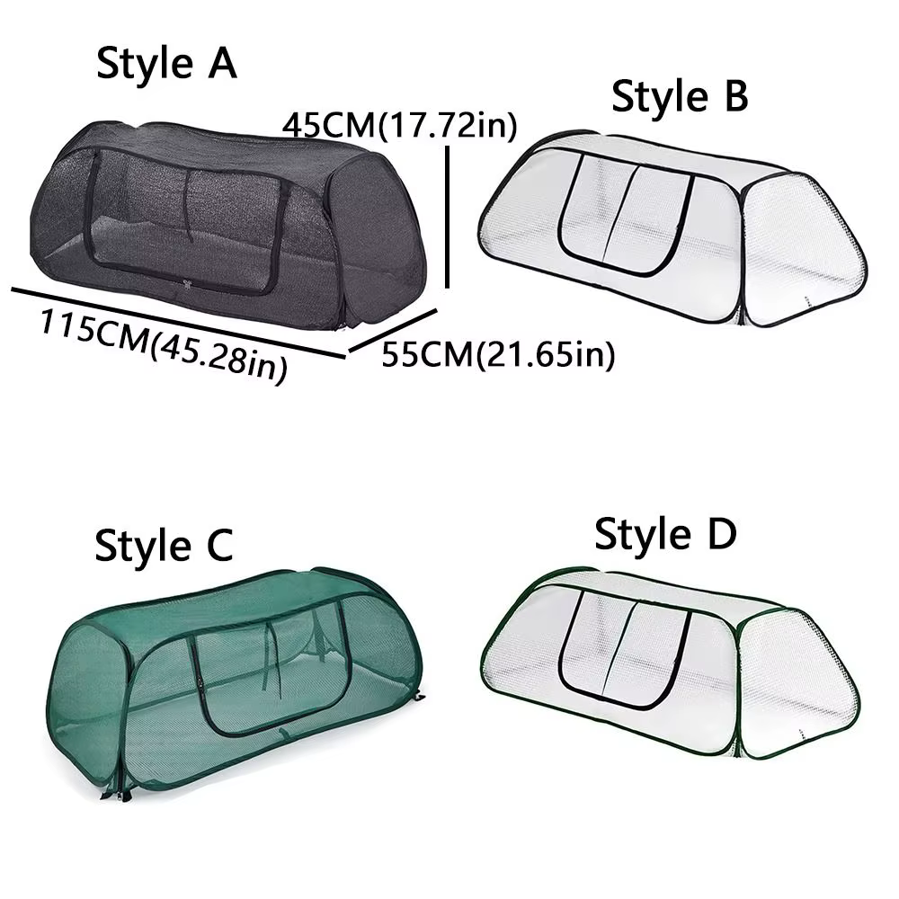Couverture de protection pour plantes en maille PVC transparente