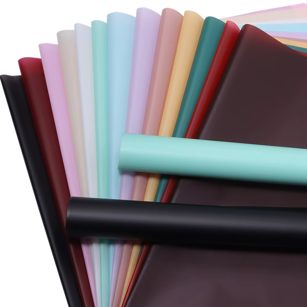 Papier d'emballage pour bouquets de fleurs