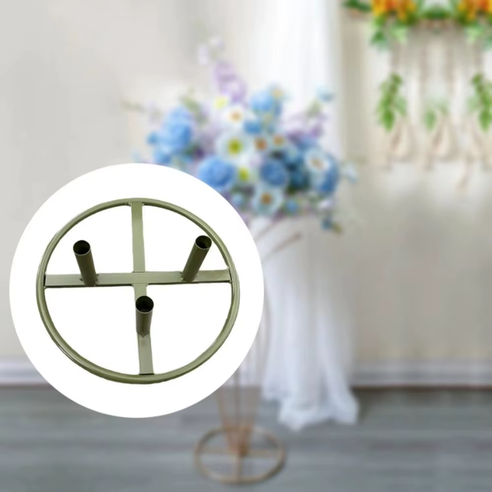 Support de Présentation DIY pour Fleurs en Fer