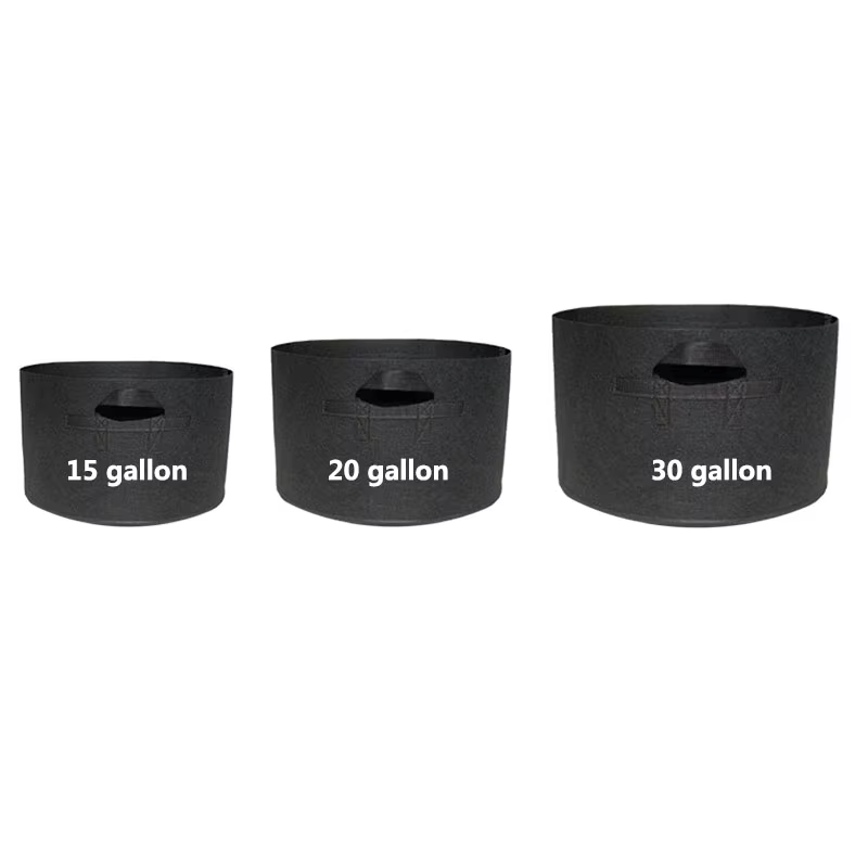 1-30 gallons grande plante fleur sacs de culture pot maison outils de jardin pomme de terre fraise tissu légumes