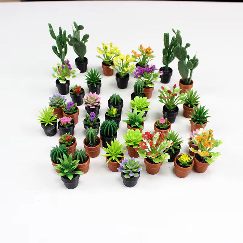 Mini plantes simulées Cactus