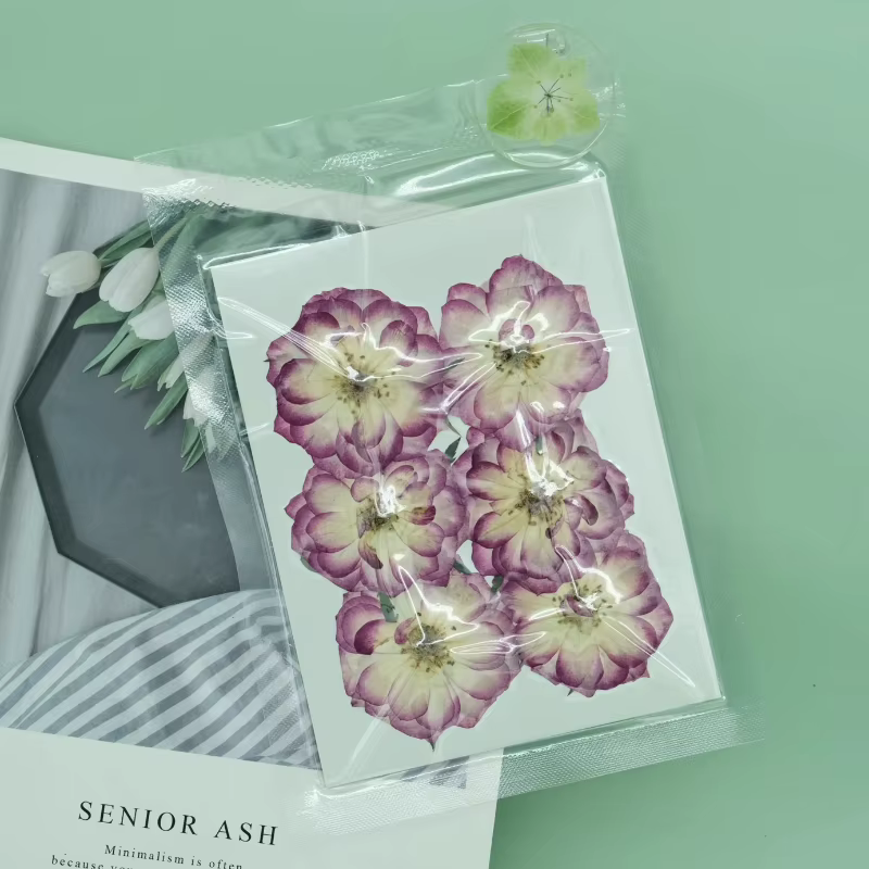 6 pièces, sac de fleurs sèches naturelles