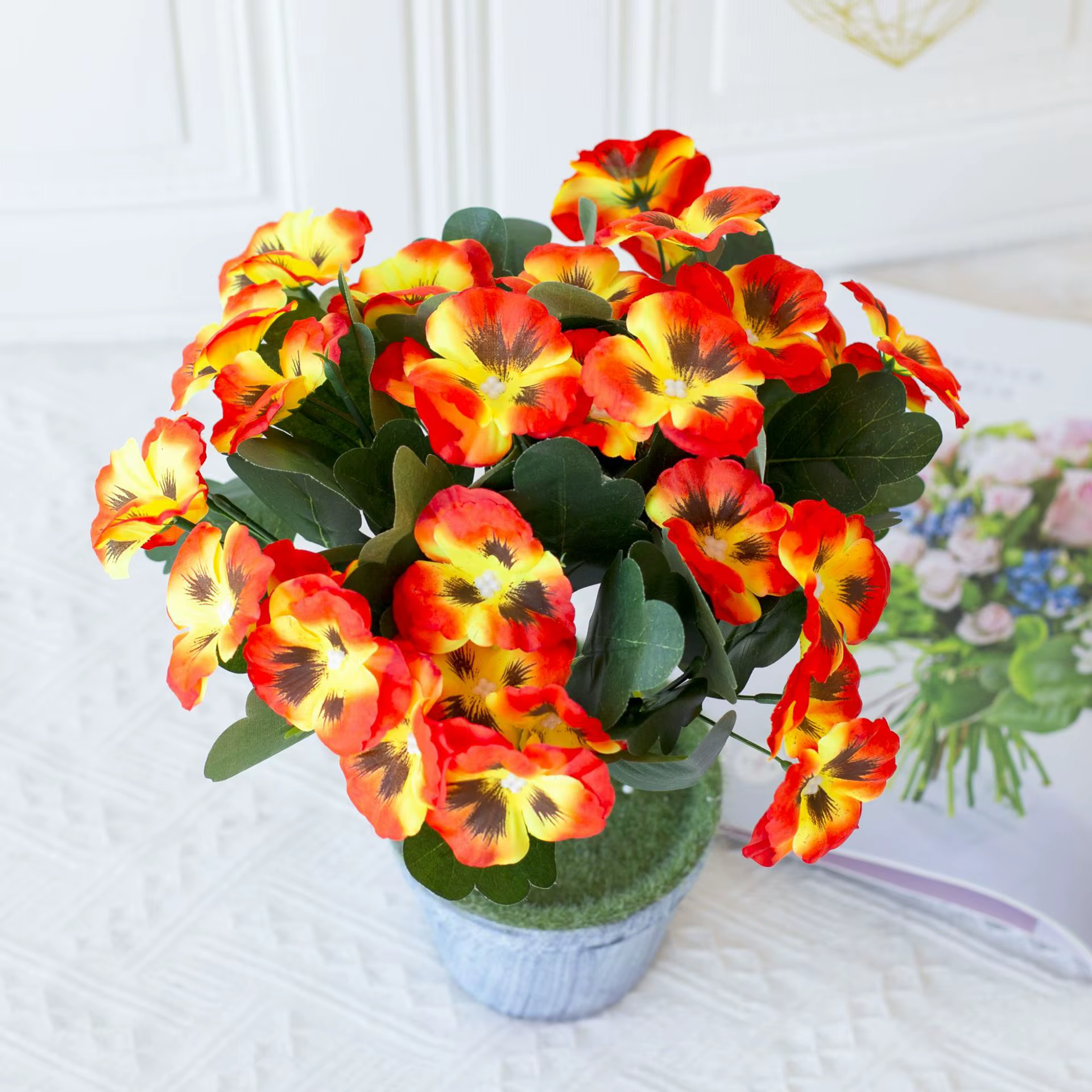 Fleur artificielle de printemps Phalaenopsis