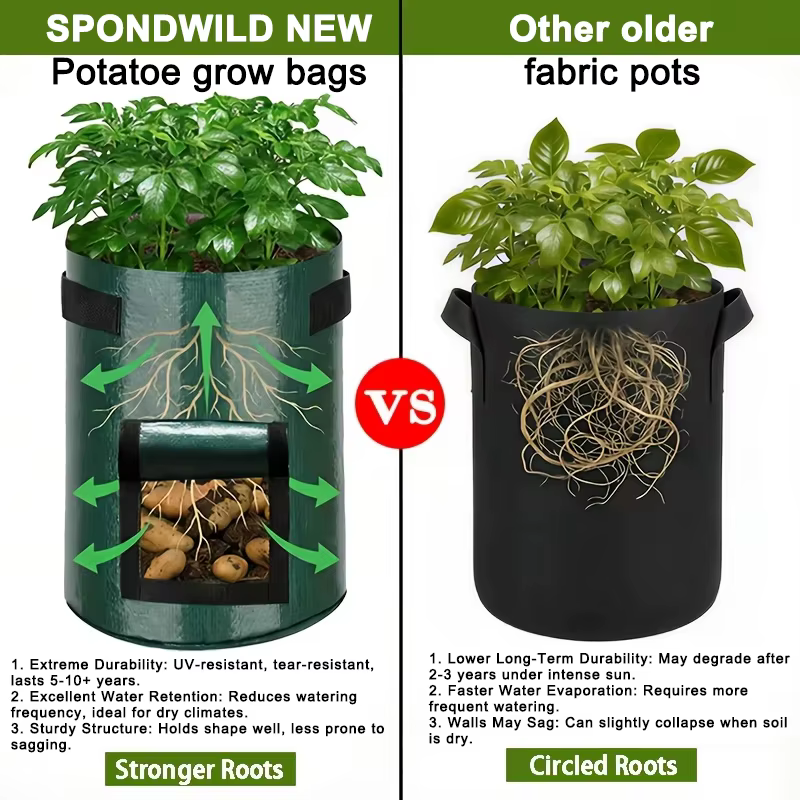 Sacs de culture pour pommes de terre 5/7/10 gallons