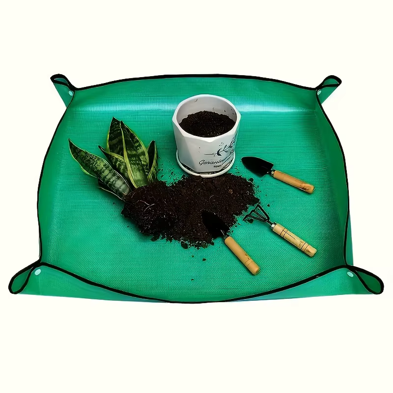 1pc plantation Ma jardinage Pot Pad pliable jardin plante Pot de fleur transplantation tapis imperméables