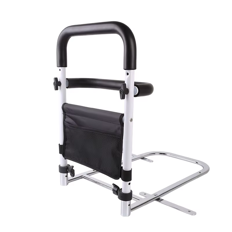 Barre de maintien de lit pour personnes âgées, sans installation requise, assemblage sans outils, rail d'assistance au lit compact, robuste et durable
