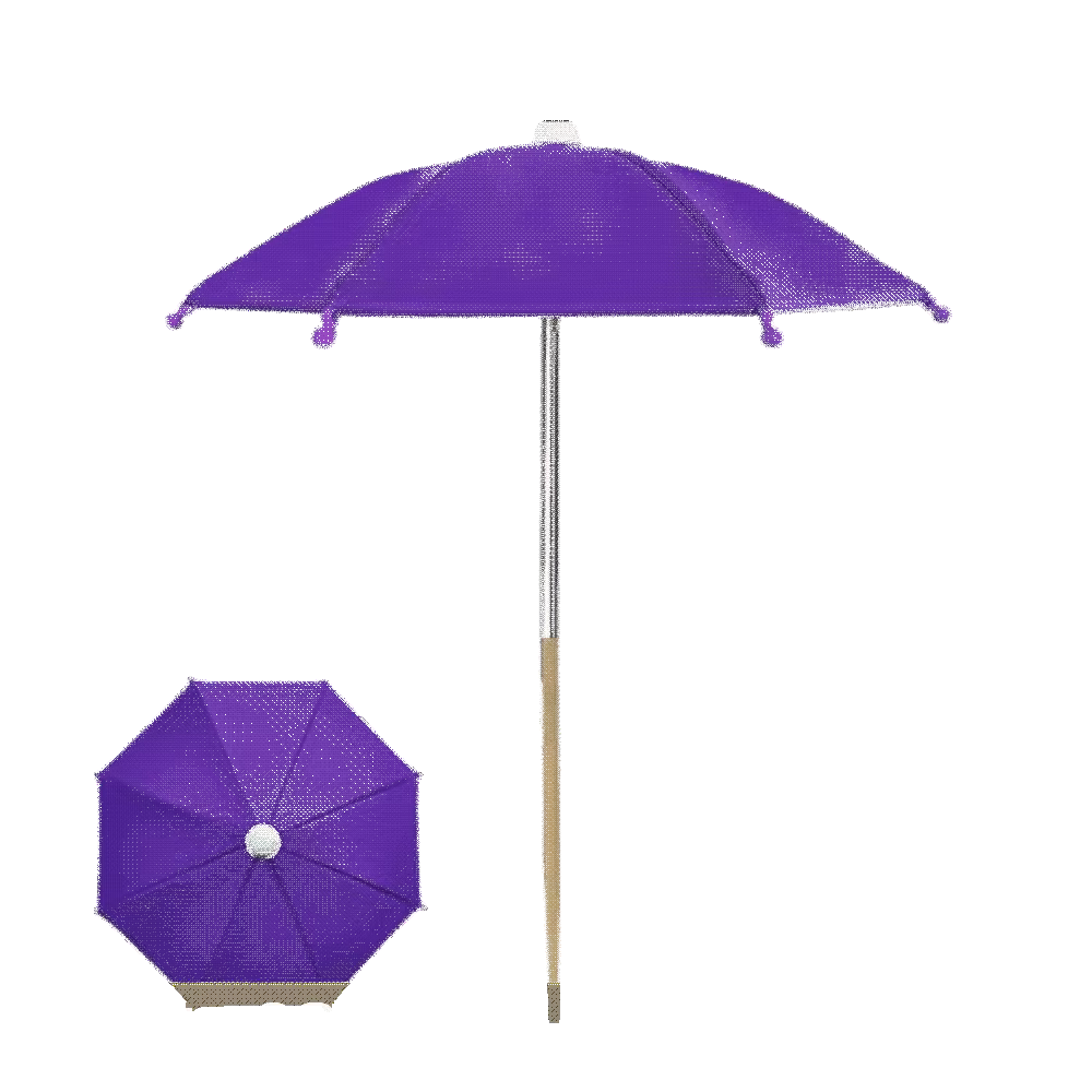 Parasol amovible pour plantes