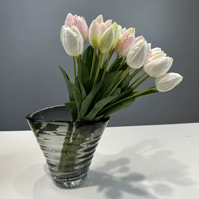 Bouquet de tulipes artificielles en PU