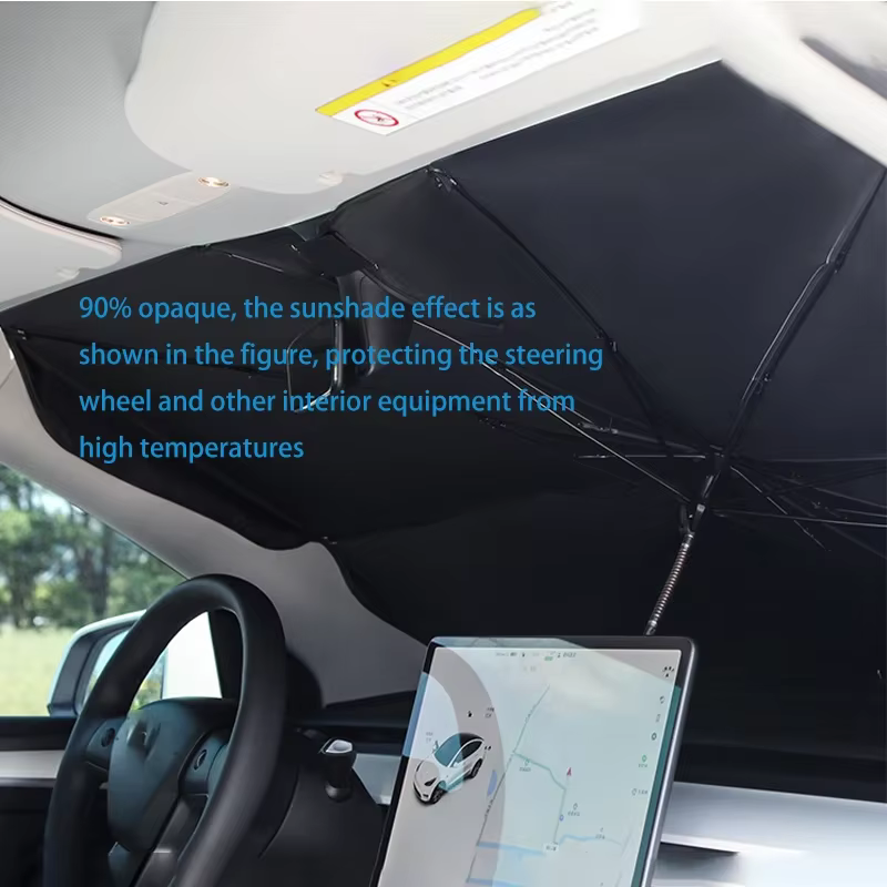 Pare-soleil de voiture rétractable, protection solaire, isolation thermique, pare-soleil pour pare-brise avant