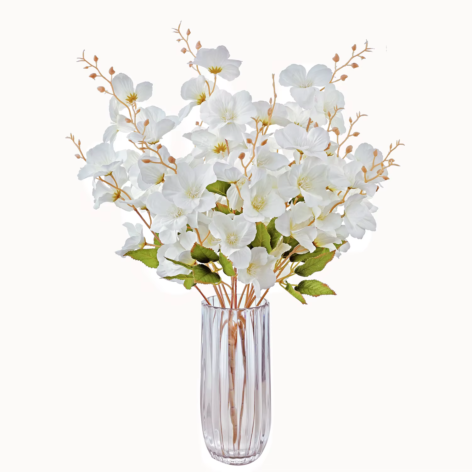 Fleurs artificielles soie Magnolia extérieur cour et jardin mariage mariée Bouquet Vase pour la décoration intérieure Festival fête couronne bricolage cadeau