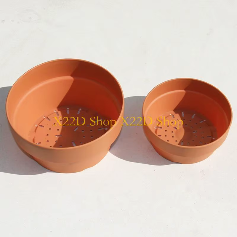 Imitation x22D Pot / plateau en terre cuite pour les plantes Pot