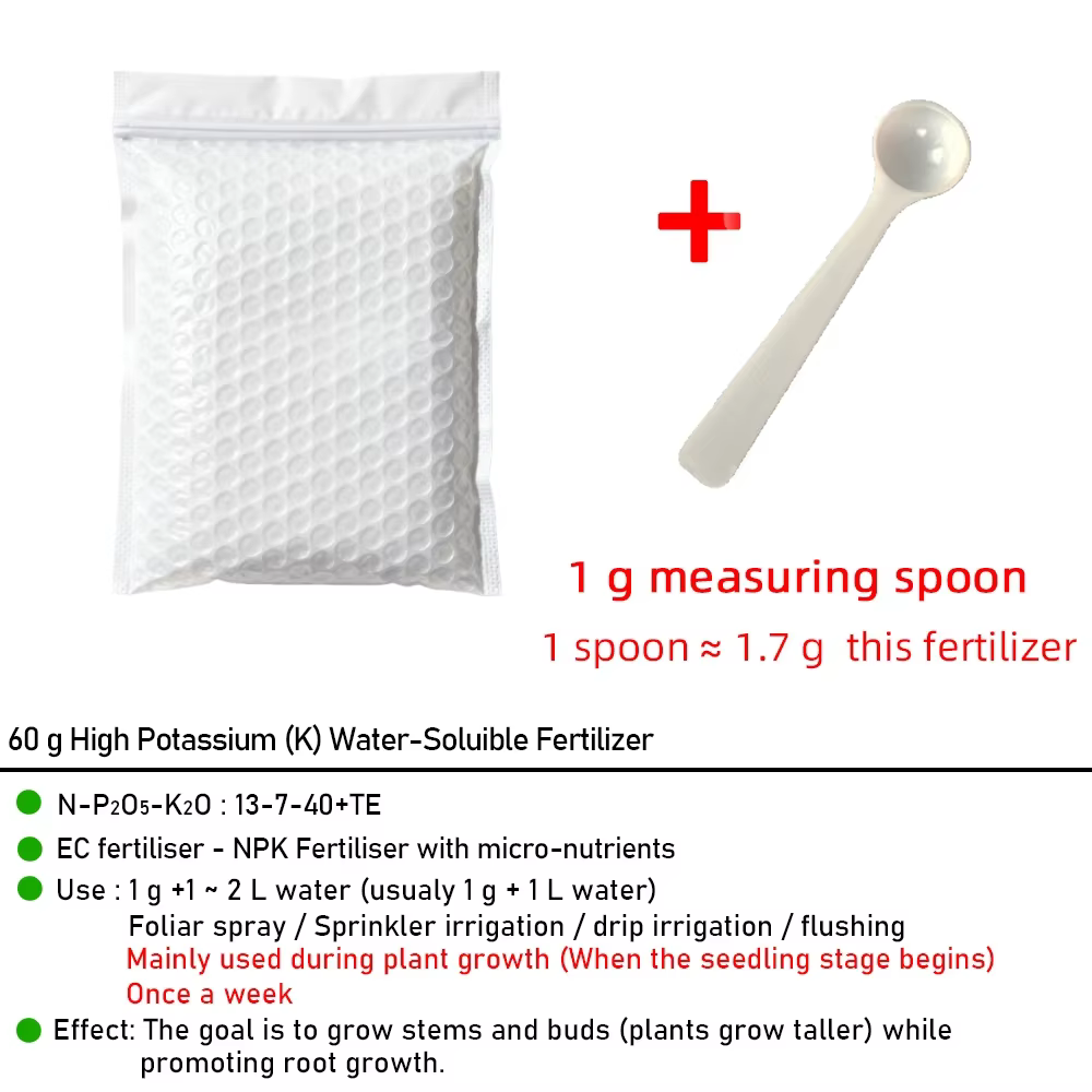 Engrais professionnels hydrosolubles pour fleurs