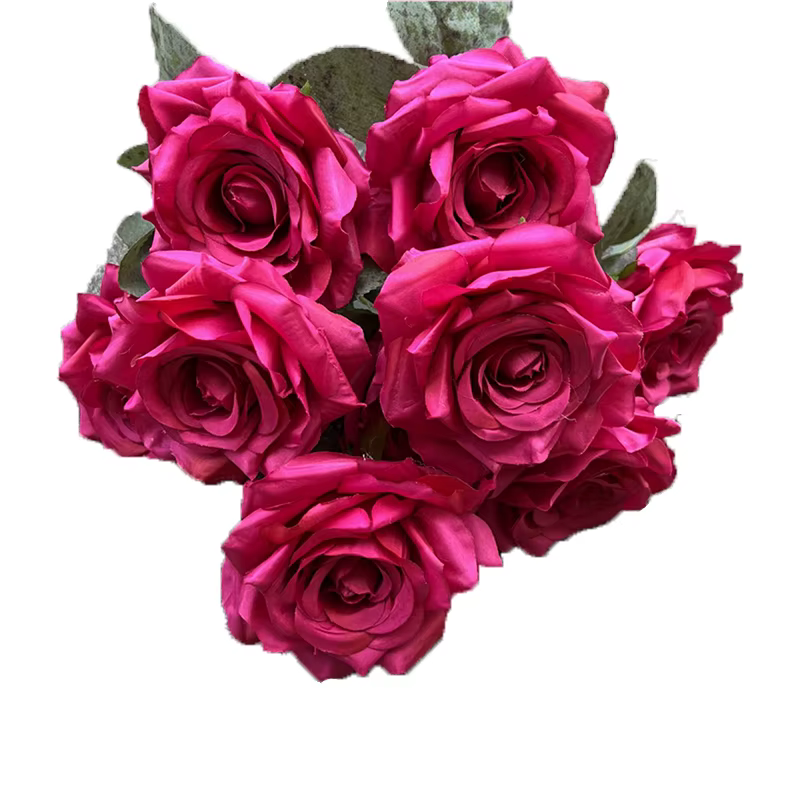 Bouquet de roses artificielles en diamant