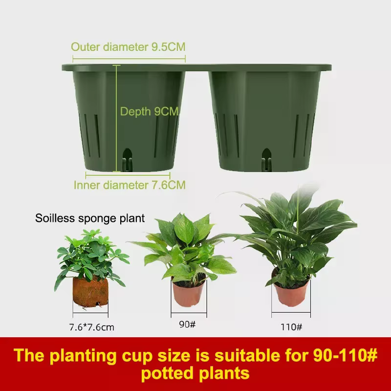 Jardinière murale Pot de fleur suspendu jardin Vertical succulent pot de fleurs extérieur décor à la maison Gadgets de jardinage accessoires panier