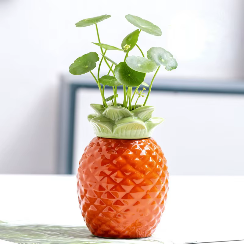 Vase en Céramique Coloré pour Décoration de Maison