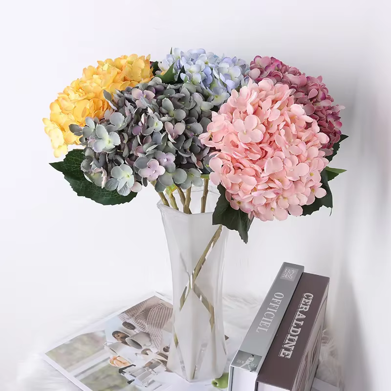 Fleur d'hortensia artificielle 20cm