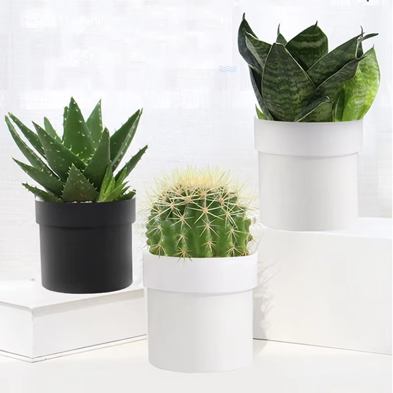 Grand pot de fleurs avec coffre-fort dissimulé - Cachette secrète pour argent