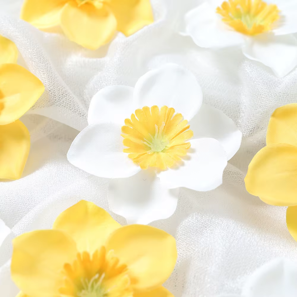 Fleurs artificielles narcisse en soie