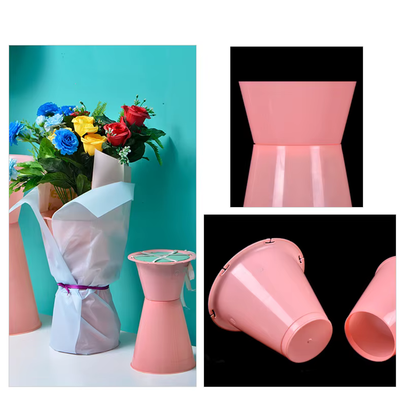 Vases épée seau Bouquet support inférieur pour décorations de mariage bricolage fleur