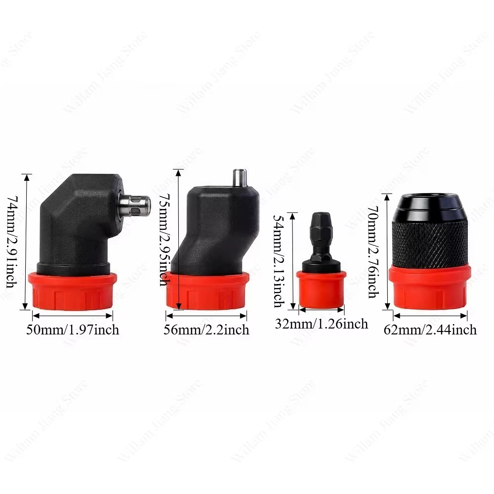 Accessoire de conversion de mandrin de perceuse à dégagement rapide, compatible avec les embouts hexagonaux de 6,35 mm, pour perceuses sans fil et avec fil, pour diverses tâches