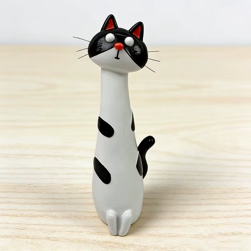 Vase original en forme de chat