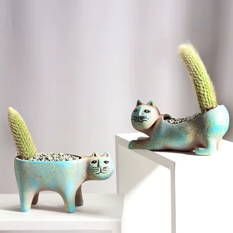 Pot de fleur en céramique pour plantes d'intérieur