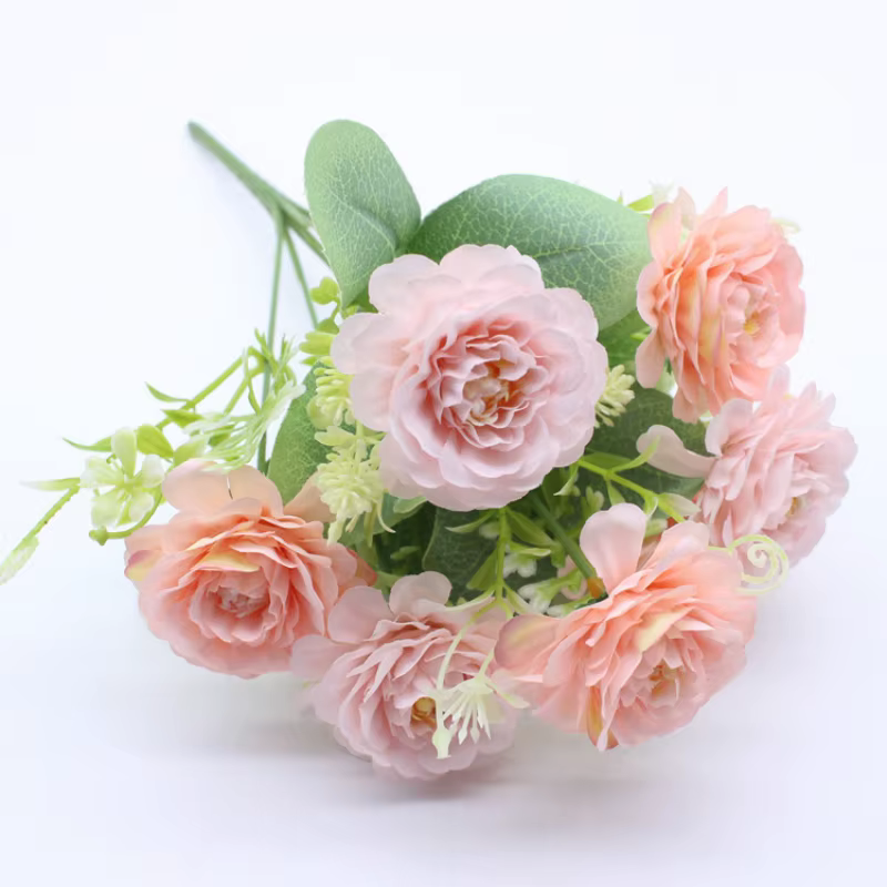 Fleurs artificielles en soie