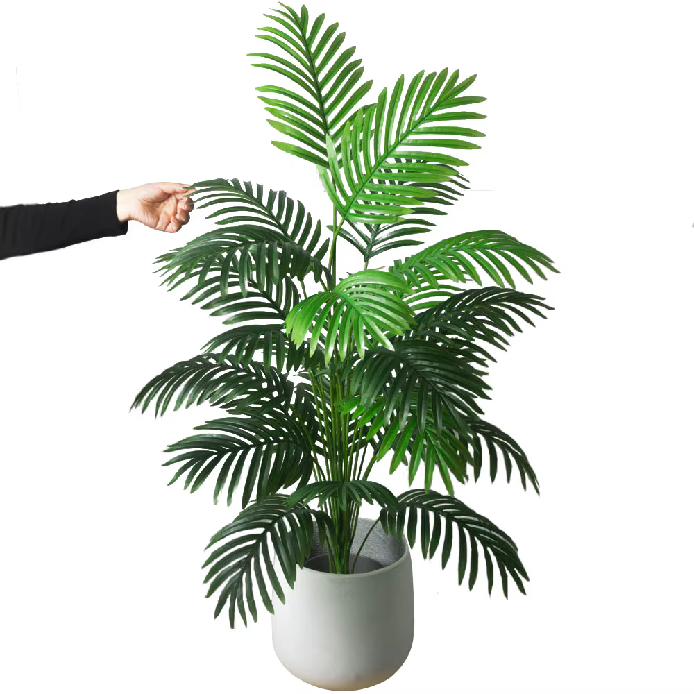 Palmier Areca artificiel réaliste de 68-121 cm