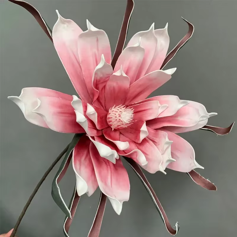 Fleurs Artificielles en Mousse de Magnolia pour Mariage