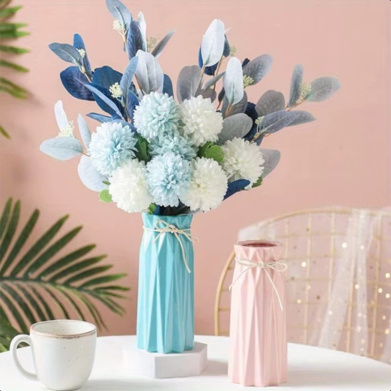 Vase en plastique imitation fleur