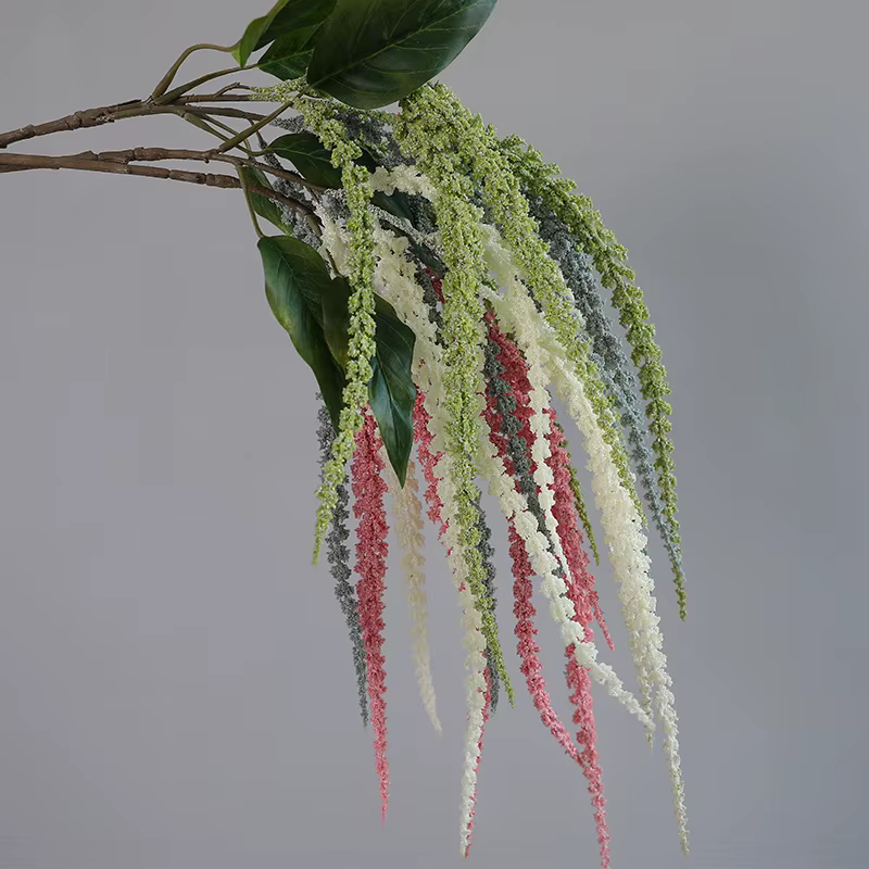 Amant artificiel larmes du chlorophytum Comosum meubles d'intérieur décoration douce ingénierie photographie
