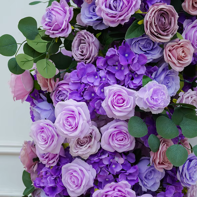 Arc d'hortensia Rose violet