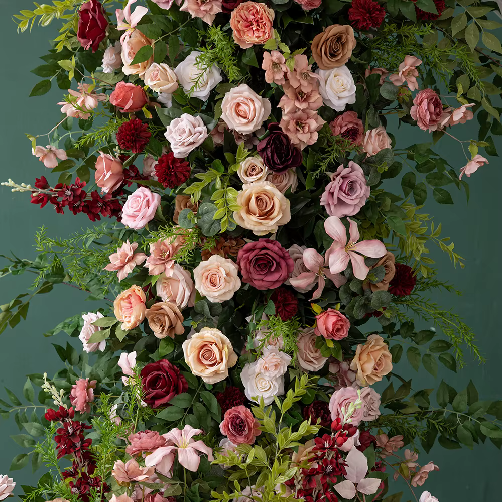 Arrangement de fleurs de pivoine