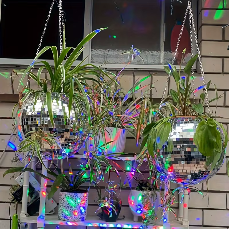 User inière à Boule Miroir d'Inspiration Bohème