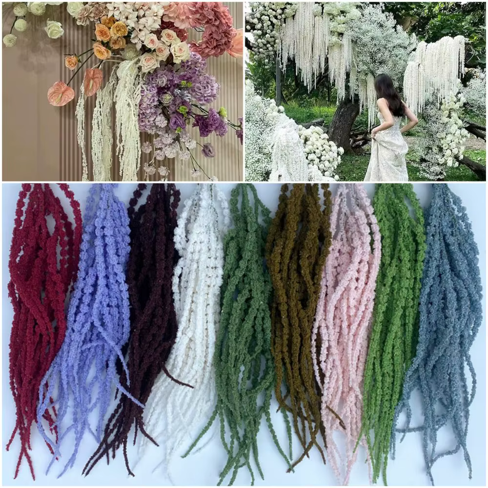 Plante artificielle multicolore suspendue en mousse