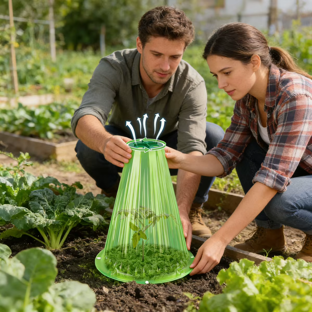 Housse de protection pour plantes