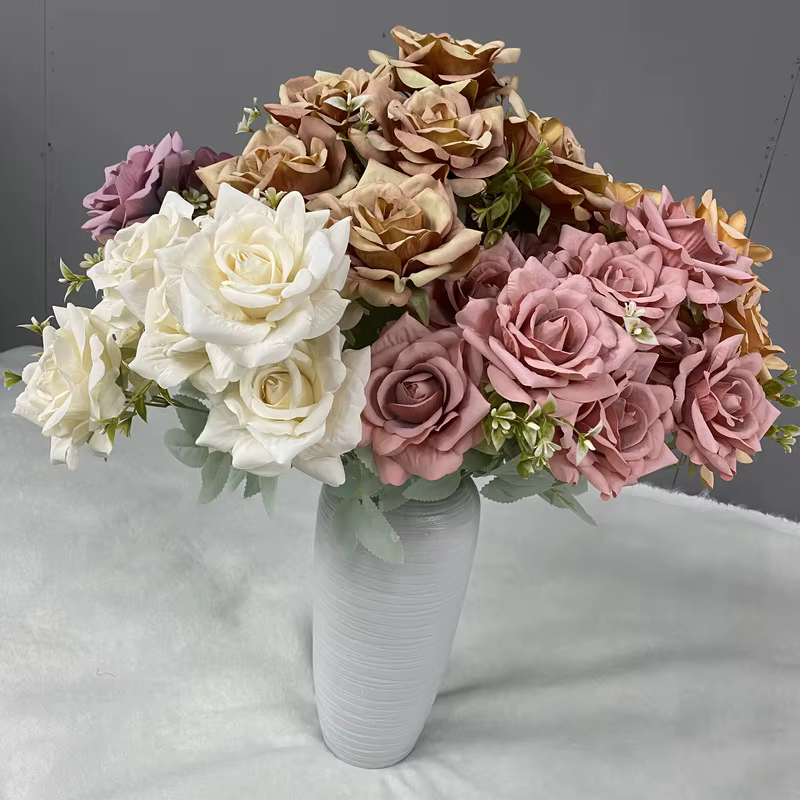 Fleur artificielle d'hibiscus pour mariage