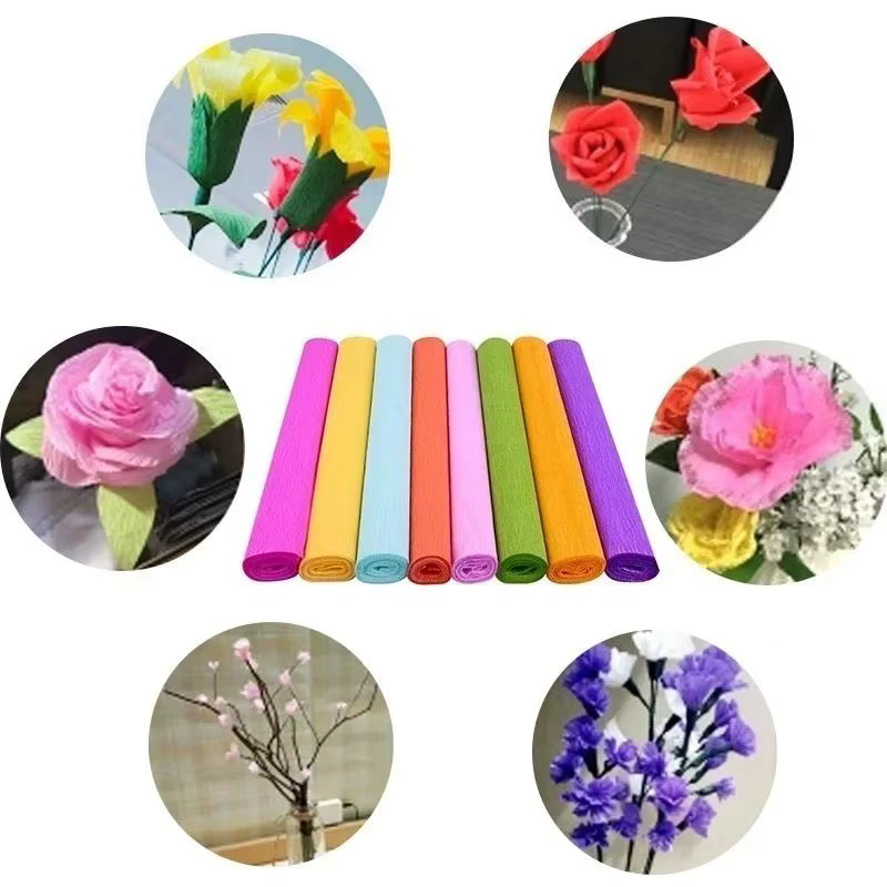 250*50 cm/rouleau bricolage fleur emballage