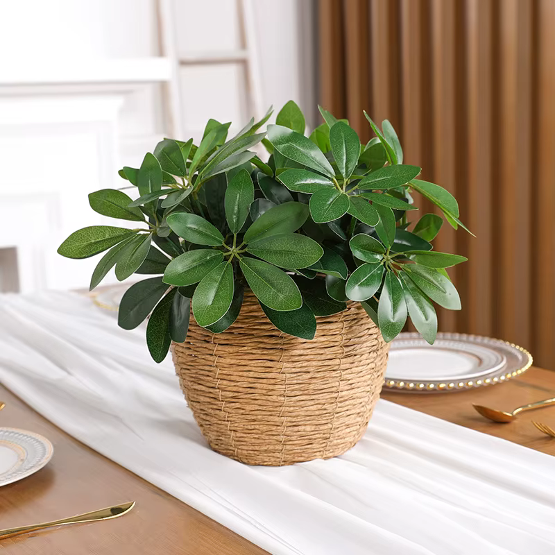 Plante artificielle | Feuilles artificielles avec tige