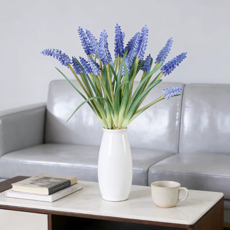 Spray de jacinthe artificielle de 12