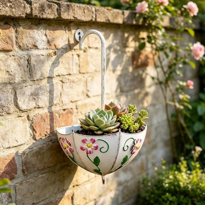 Panier fleurs élégant Styles européens