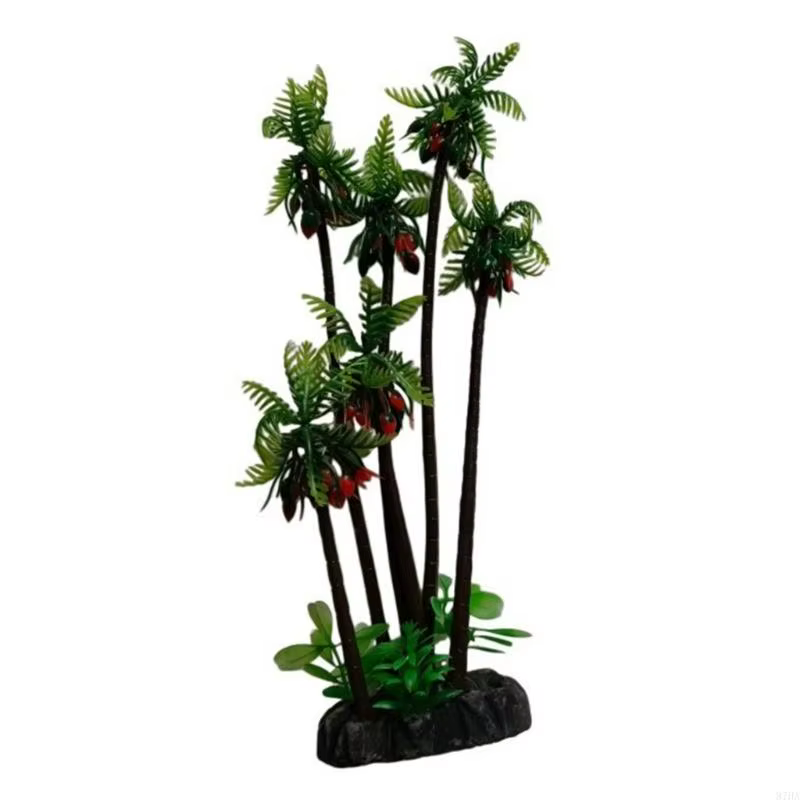Aquariums paysage arbre cocotier modèle