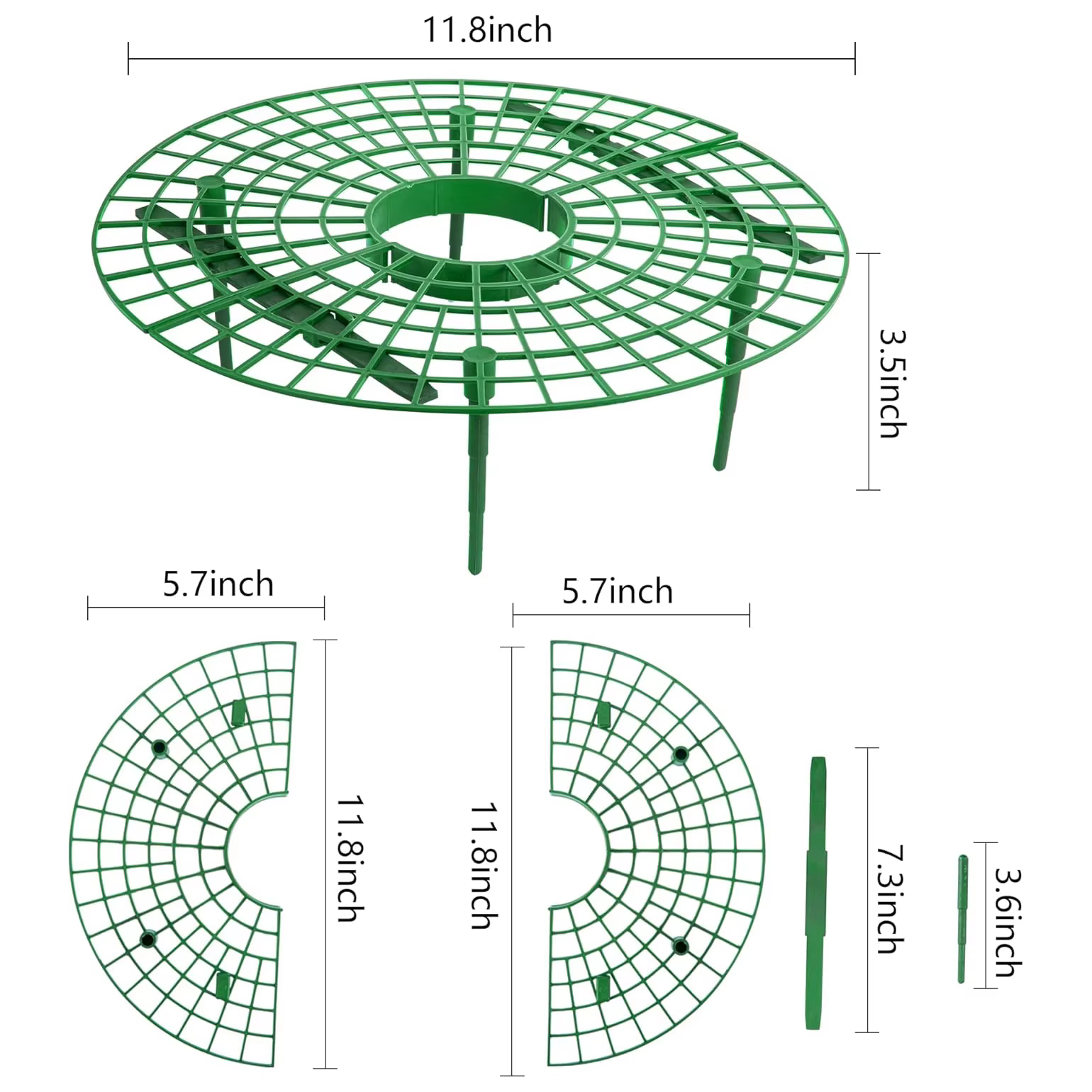 Supports pour plantes de fraises