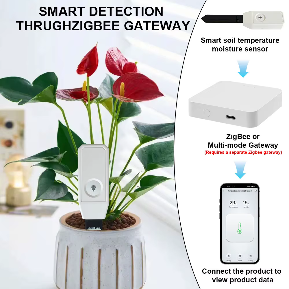 Testeur d'humidité du sol Tuya Zigbee