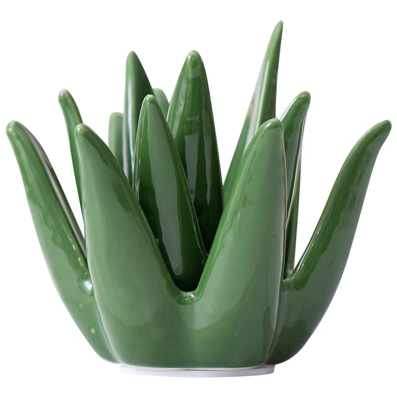 Anneau Cactus en céramique nordique à l'aloe vera
