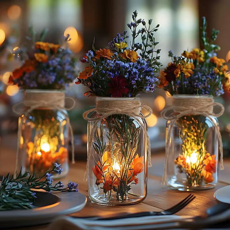 Vases en verre Vintage, fleurs claires, bouteille de fleurs nordique, plantes rétro, pot en verre pour ferme, décoration de mariage, décoration de maison