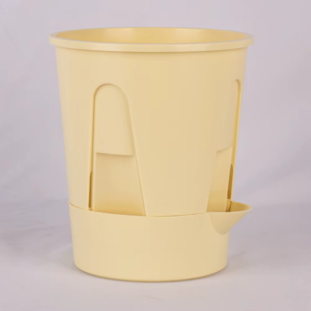 Pot de fleurs auto-absorbant en plastique
