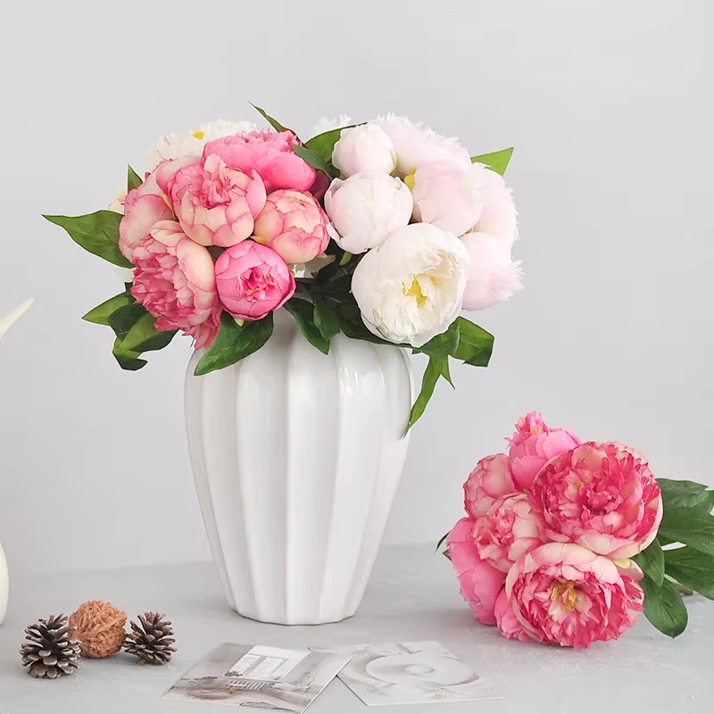 Bouquet de Pivoines Artificielles