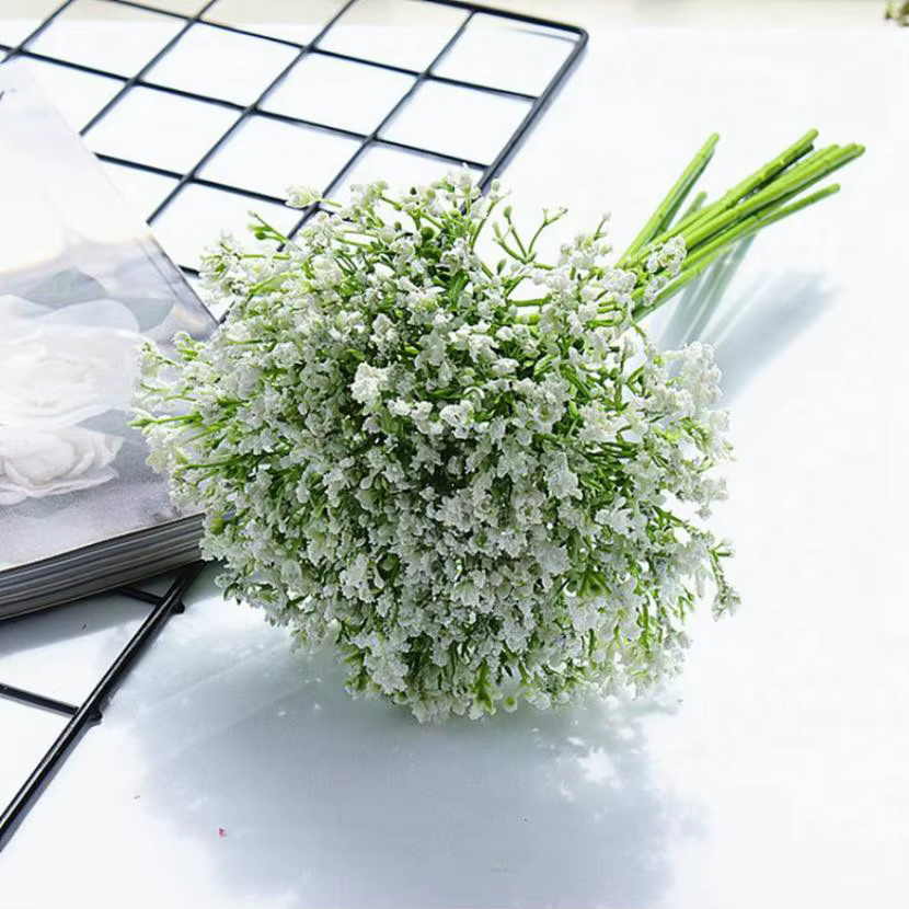 Gypsophila fleurs artificielles saint valentin mariage accessoires de mariée décor à la maison salle à manger intérieur extérieur bonsaï bricolage cadeaux de Festival