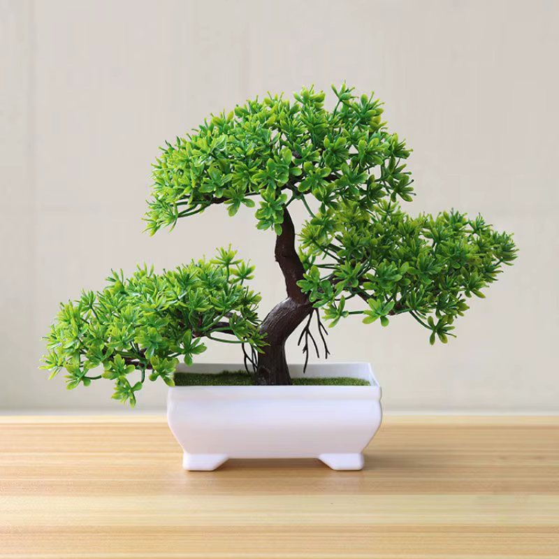 Plantes artificielles de simulation de bonsaï